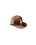 Brown Pearl LA Fitted Cap